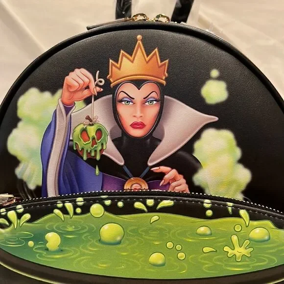 Danielle Nicole Disney Snow White and the Seven Dwarfs Evil Queen Mini Backpack - Picture 3 of 10